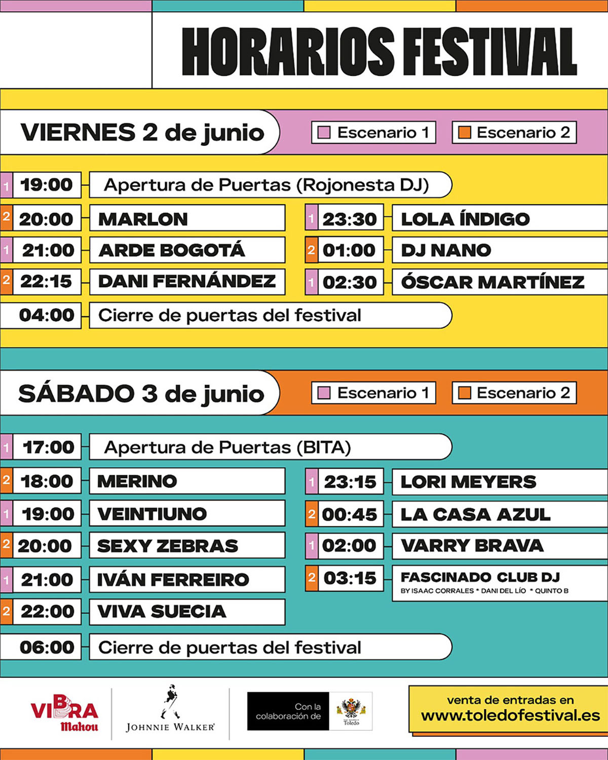 Horarios