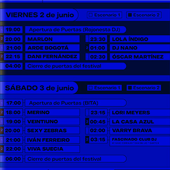 Horarios