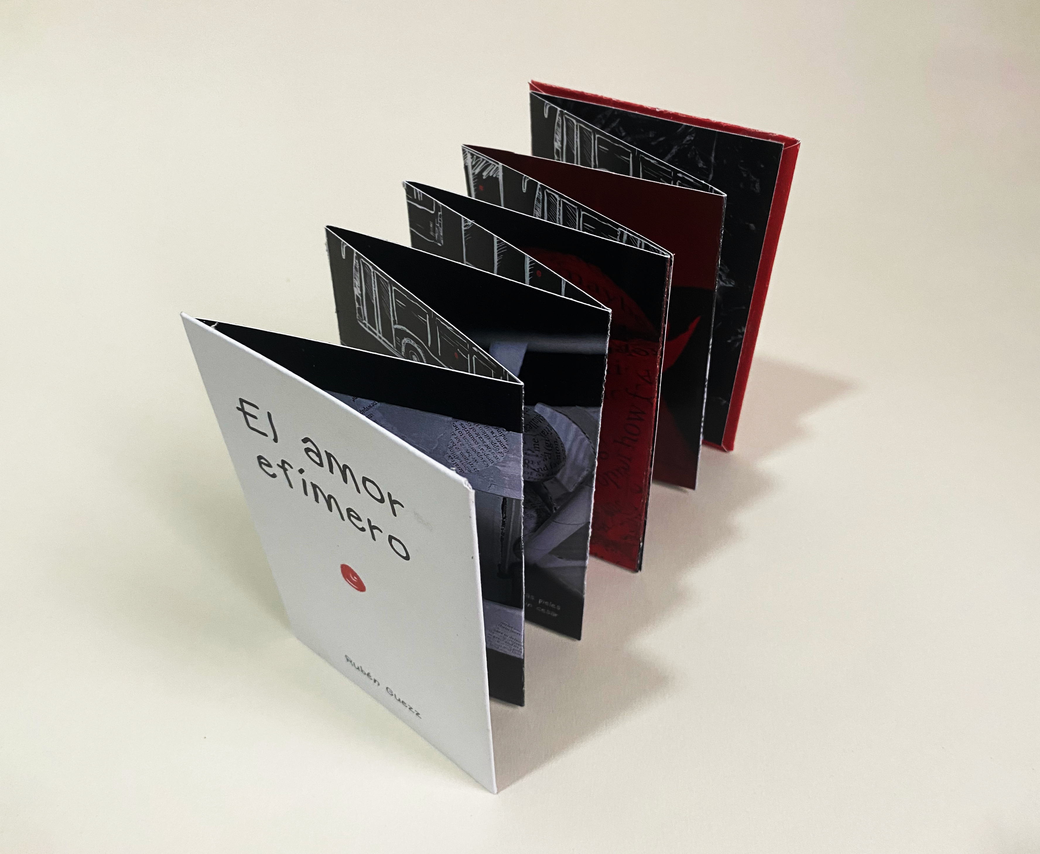 El amor efímero — acordeón abierto